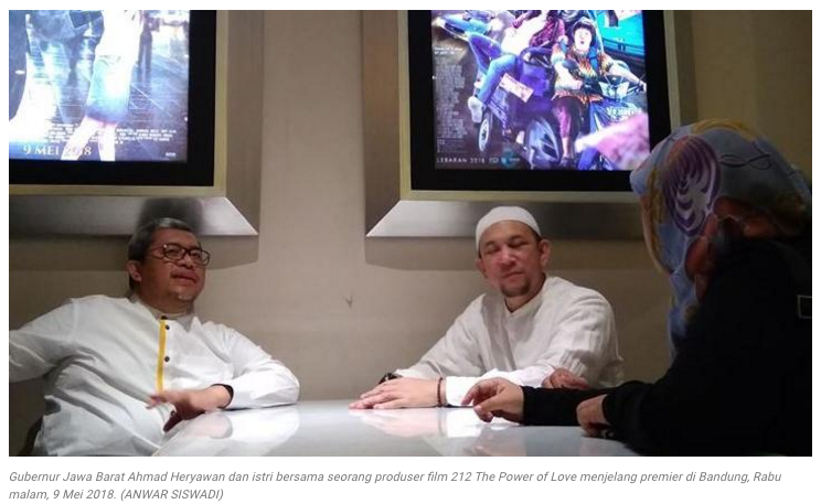 Nonton 212 The Power of Love, Ahmad Heryawan Beri Nilai Sembilan