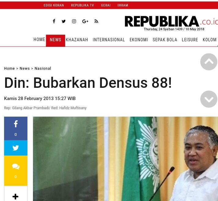 FPR: Kami Ragu Kapolri Bisa Lindungi Rakyat, Mako Brimbo Saja Bobol