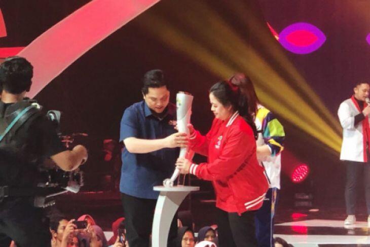 H-100, Inasgoc Perkenalkan Obor Asian Games