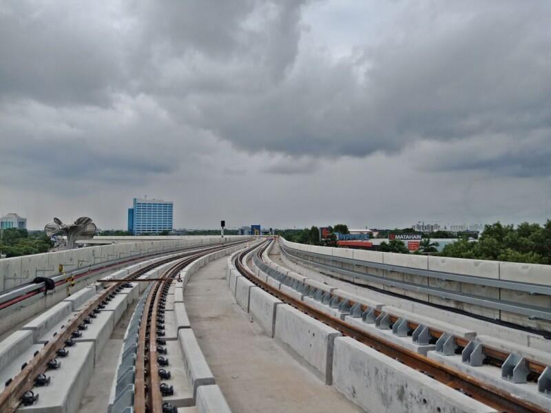 Dukung Konektivitas Asian Games, LRT Palembang Siap Uji Coba