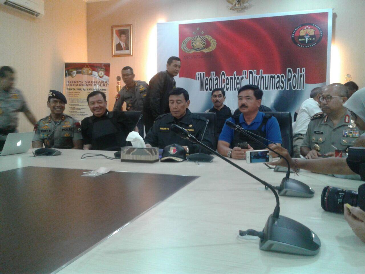 Aksi Napi Teroris Keji, Ini Pernyataan Lengkap Wiranto tentang Insiden Mako Brimob