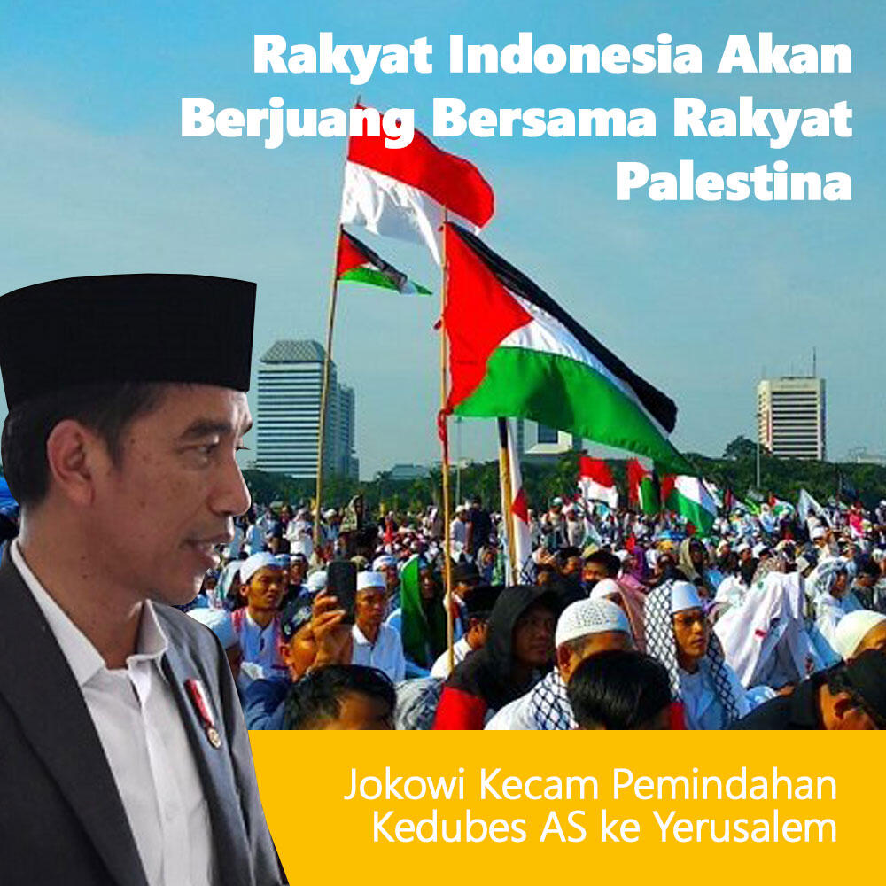 Pemerintah Indonesia Mengecam Pemindahan Kedubes AS ke Yerusalem