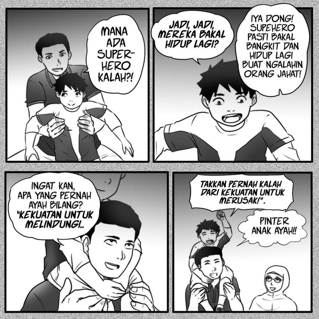 Komik #KamiBersamaPOLRI Created by @otoycihuy