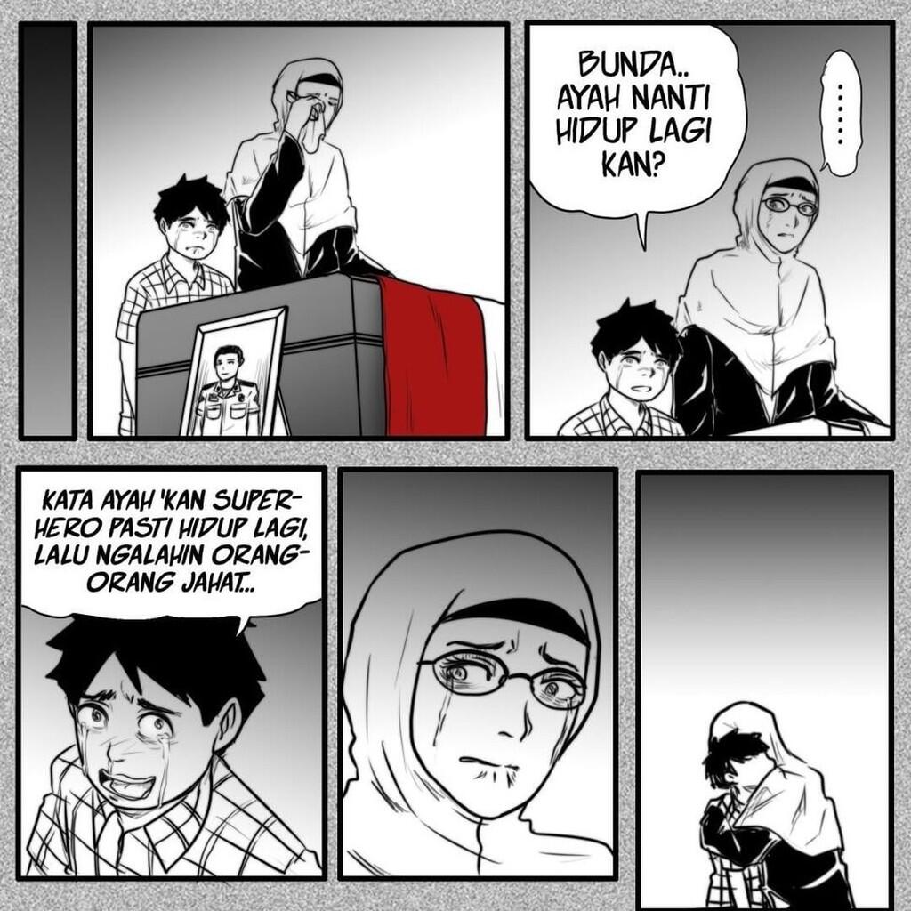 Komik #KamiBersamaPOLRI Created by @otoycihuy