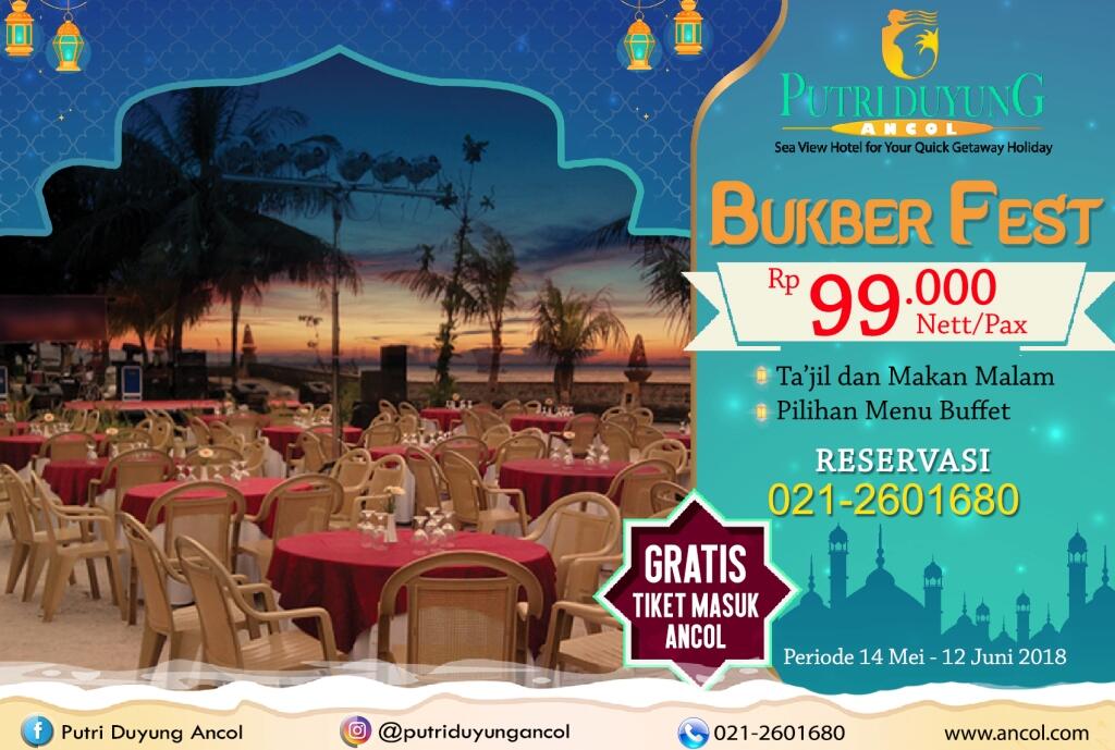 Bukber Seru di Tepi Pantai Ancol