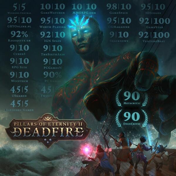 &#91;OT&#93; Pillars of Eternity II: Deadfire | Fight the Gods, Sail the Seas, Save Your Soul