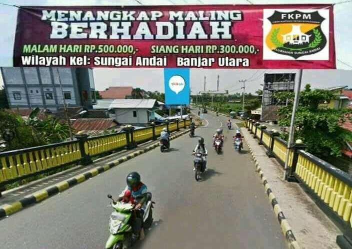 Wow! Menangkap Maling Bisa Dapat Hadiah Lho