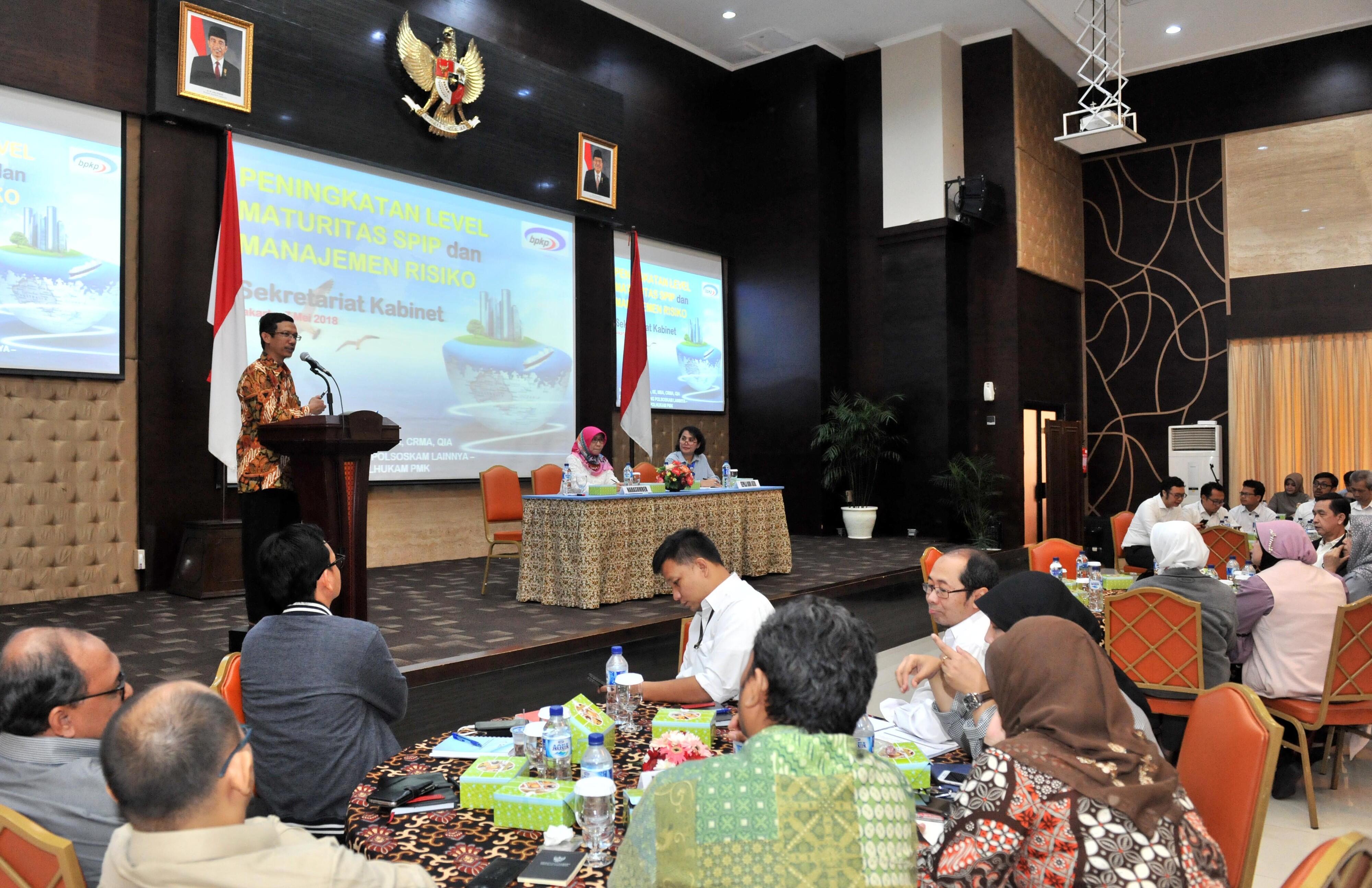 Setkab Gelar Sosialisasi dan Pembekalan Peningkatan Maturitas SPIP