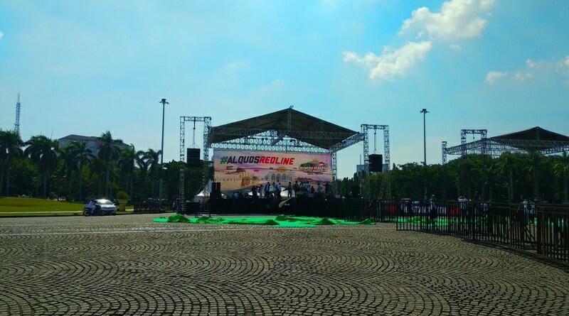 Aksi 115 Solidaritas untuk Baitul Maqdis Bubar, Monas Kembali Kinclong