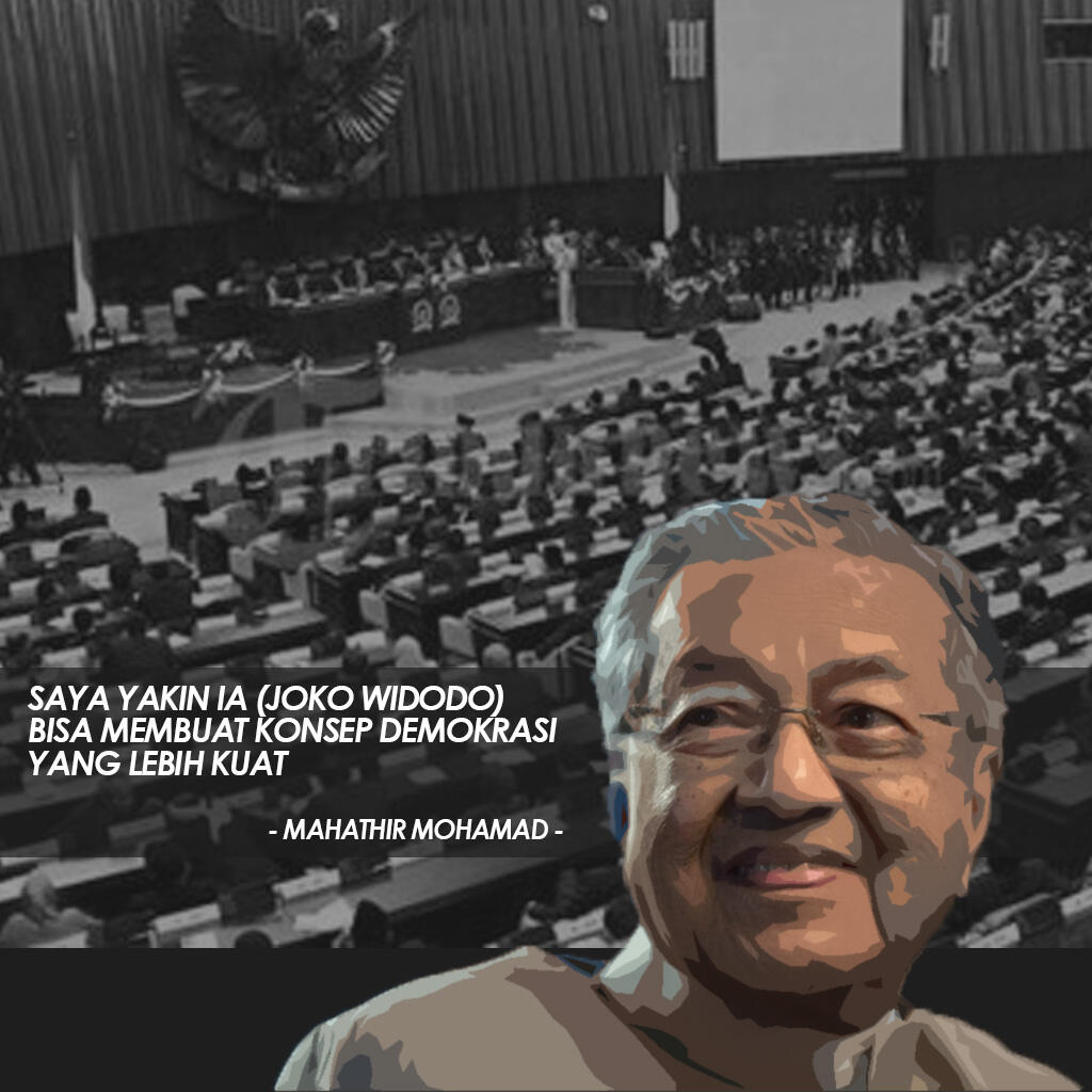 Mahatir Iri Pada Jokowi?