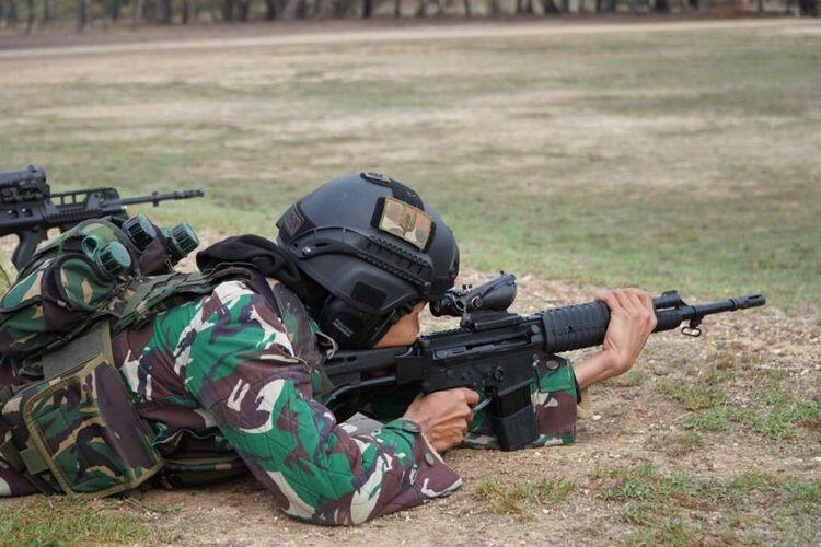 Dua Sniper TNI AD Raih Rekor "One Shoot Two Kills" di Lomba Tembak AASAM 2018