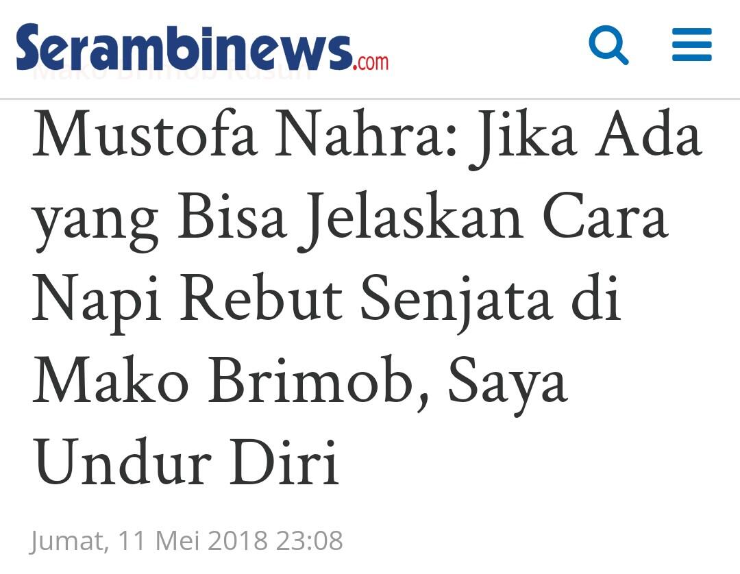 Denny Siregar Ungkap Kenapa Kebanyakan Pendukung Teroris adalah Pembenci Jokowi