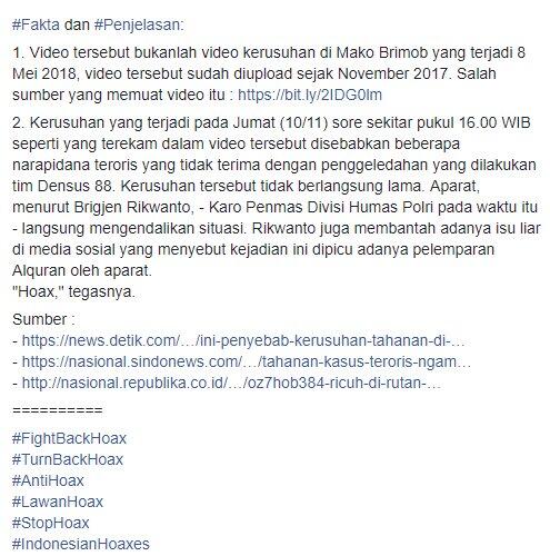 Anies ajak massa 115 doakan 5 polisi gugur di Mako Brimob