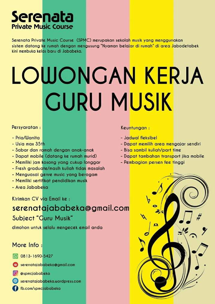 Guru Musik di Cikarang dan Sekitarnya