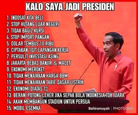 Jokowi: Politik Itu Banyak Jahatnya!