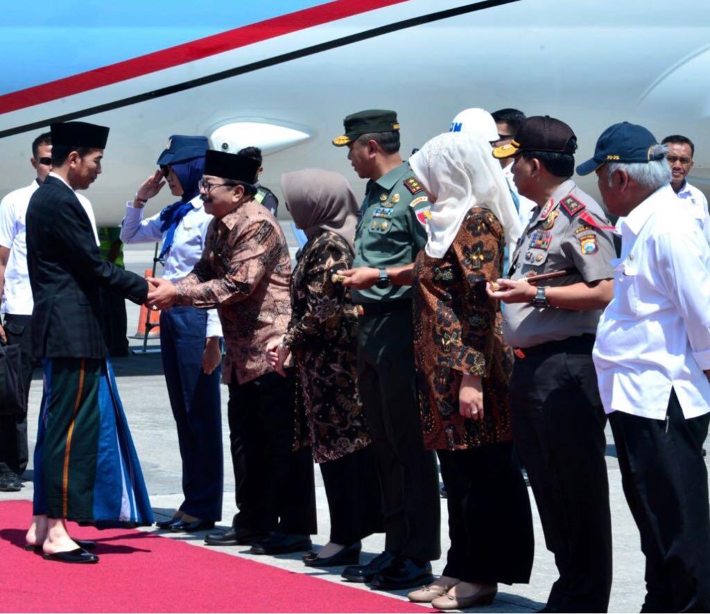 Jokowi Resmikan Pesantrenpreneur dan Unmar di Ponpes Pasuruan