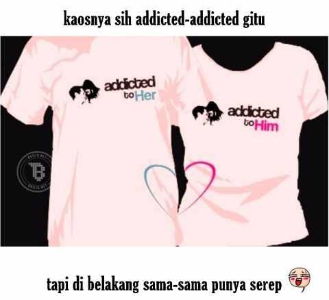 10 Meme Baju Couple ini Kocak Abis, ABG Alay Pasti Kesindir Nih!