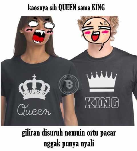 10 Meme Baju Couple ini Kocak Abis, ABG Alay Pasti Kesindir Nih!