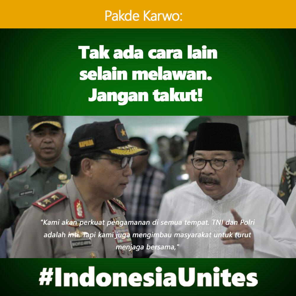 Pakde Karwo Eksis di Lokasi Ledakan