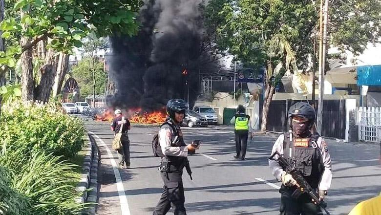 Polisi: Jangan Sebar Foto dari Lokasi Bom Gereja Surabaya