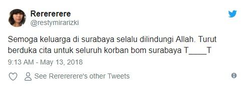 Ledakan Bom di Gereja Surabaya, Tagar KamiTidakTakut Jadi Trending Topik