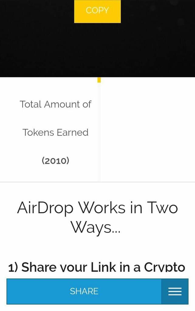 Airdrop hot dan viral 2018
