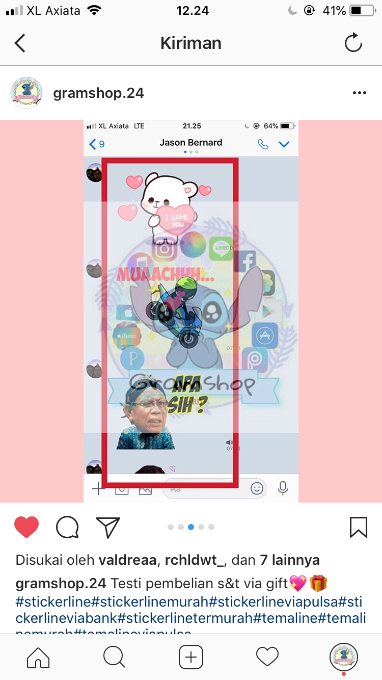 Sticker & Tema Line