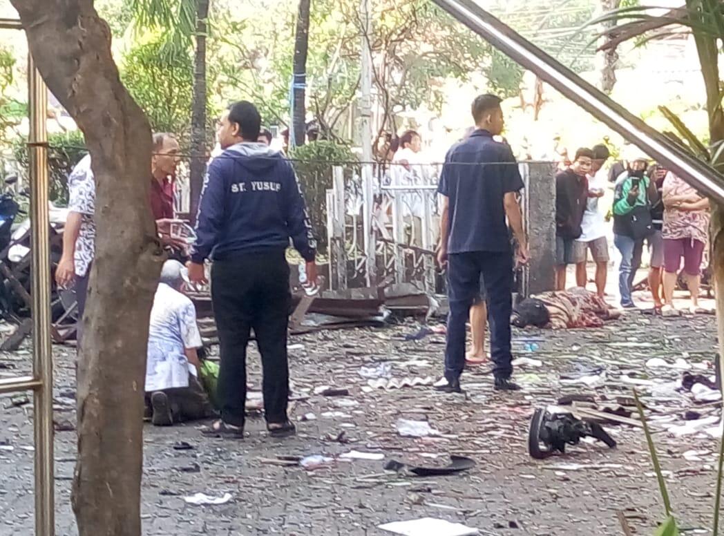Pelaku Bom Bunuh Diri di Gereja Santa Maria Tak Bercela Tewas