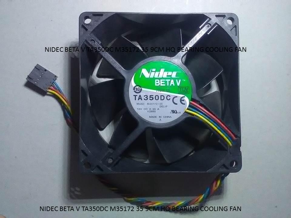 NIDEC BETA V TA350DC M35172 35 9CM HQ BEARING COOLING FAN