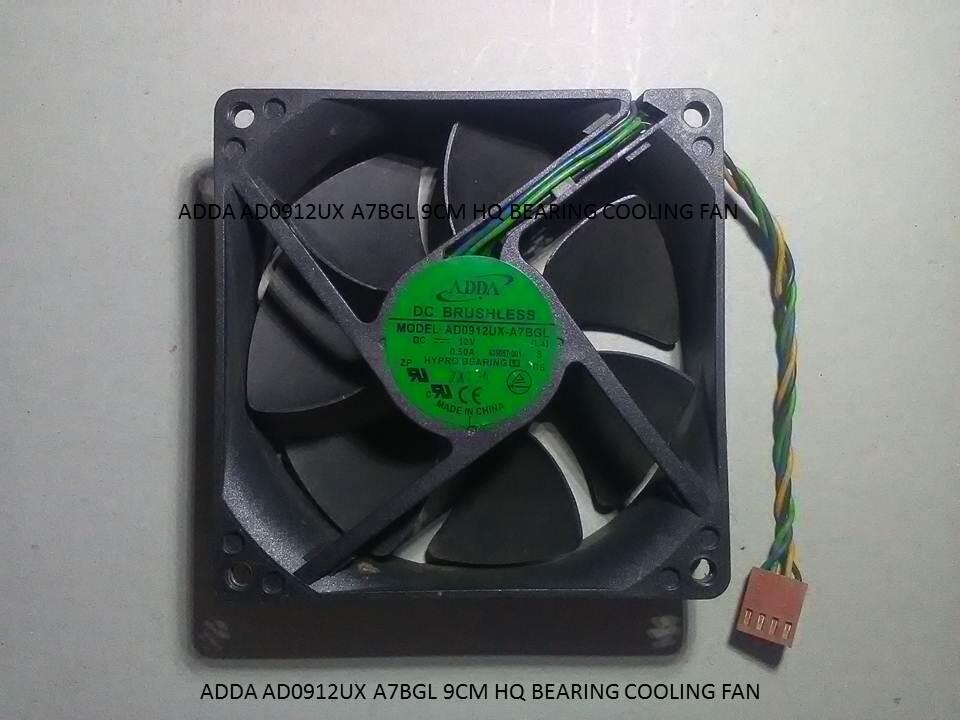 ADDA AD0912UX A7BGL 9CM HQ BEARING COOLING FAN