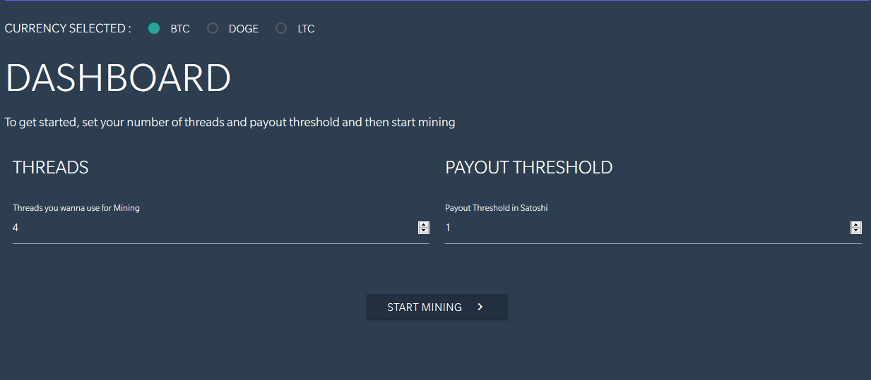 Mining BTC satoshi langsung masuk ke faucethub gk perlu wd