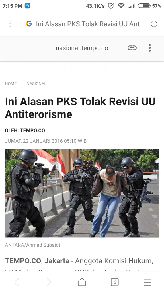 PKS: Bom Surabaya, Kejahatan Kemanusiaan yang Serius