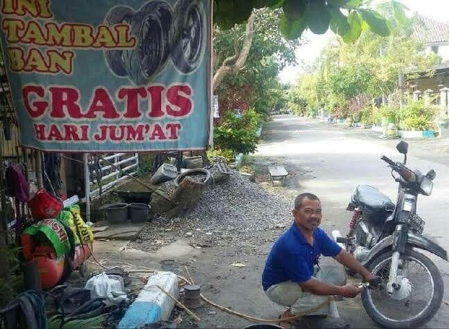 Tukang Tambal Ban, Pahlawan Sekaligus Musuh Pengguna Jalan Raya