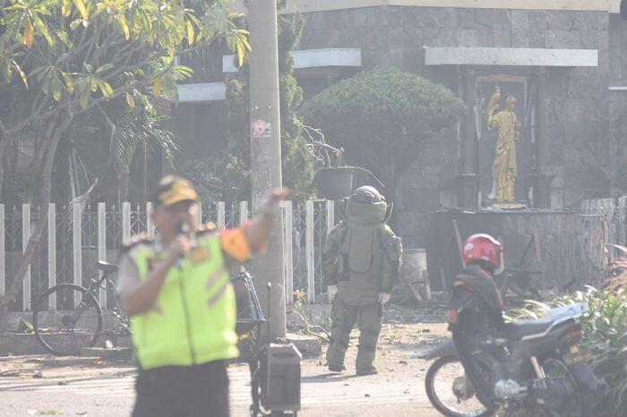 3 Bom meledak di Surabaya, 9 tewas dan 40 terluka
