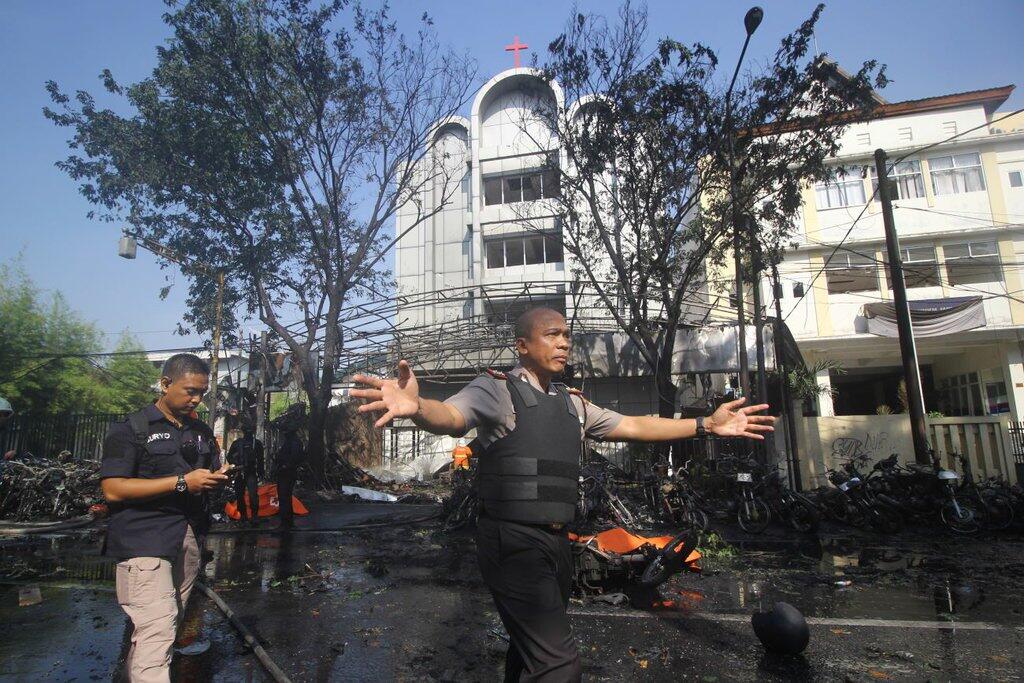 BIN Ungkap Dugaan Pelaku Bom 3 Gereja di Surabaya