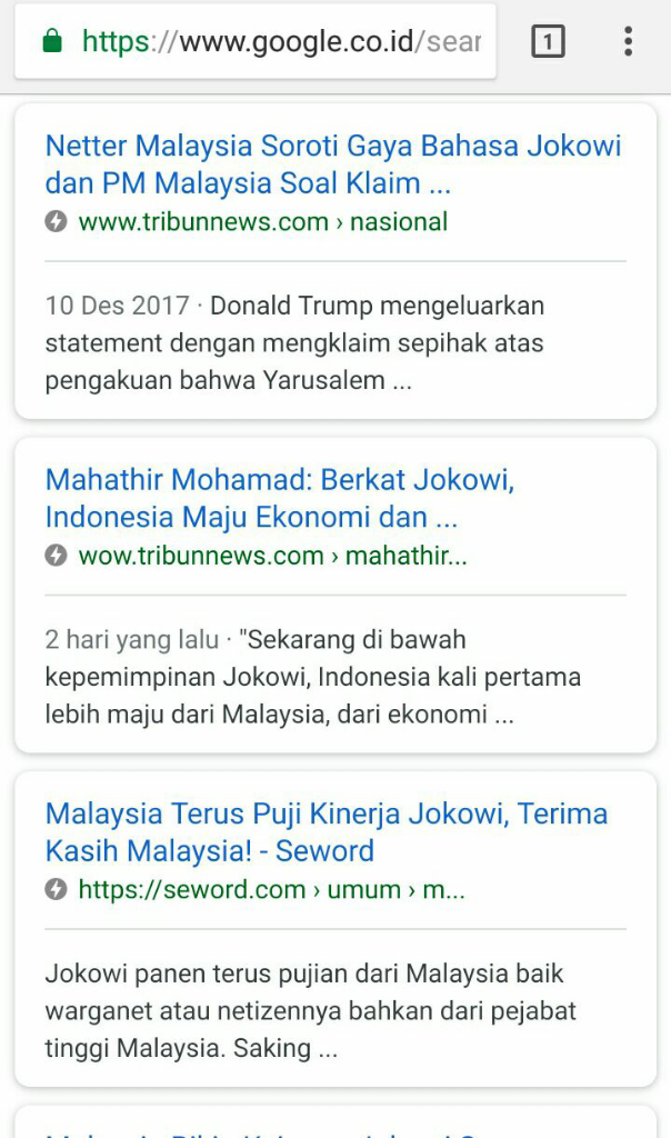 Mahathir Effect Dan #2019GantiPresiden