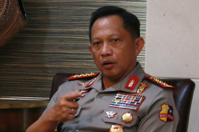 Kapolri Dorong Percepatan Revisi UU Terorisme