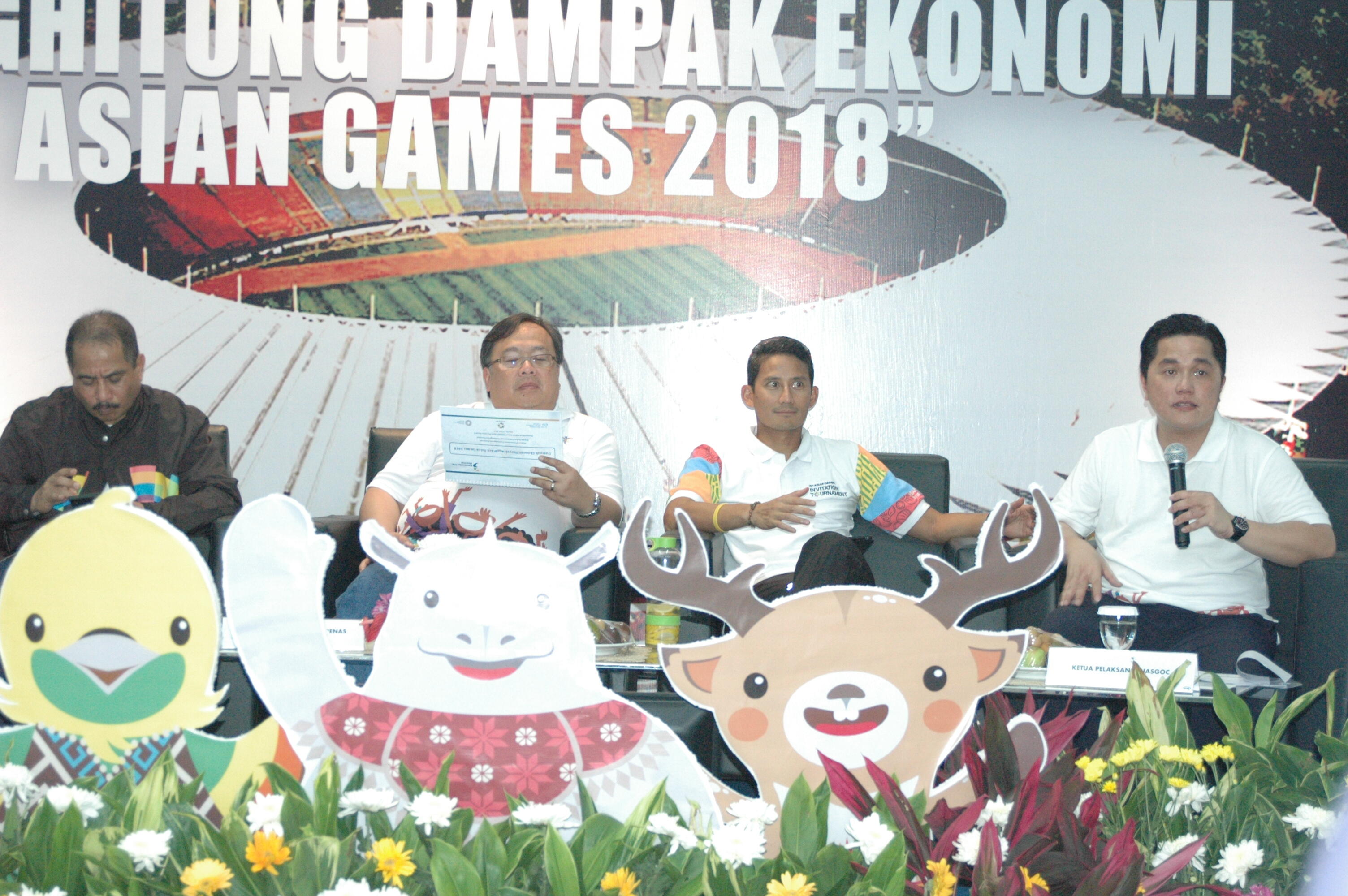 Penyelenggaraan Asian Games, Erick Thohir: Untuk National Branding
