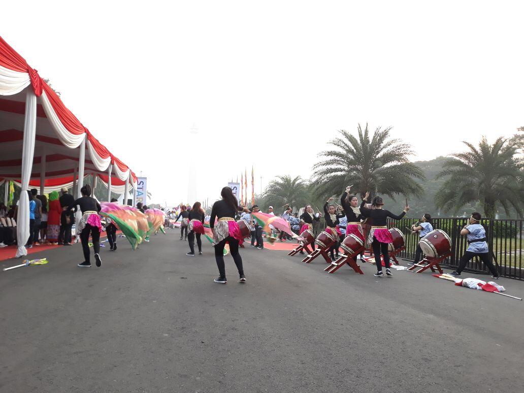 100 Hari Jelang Asian Games, Wapres JK Ajak Masyarakat Rayakan Parade