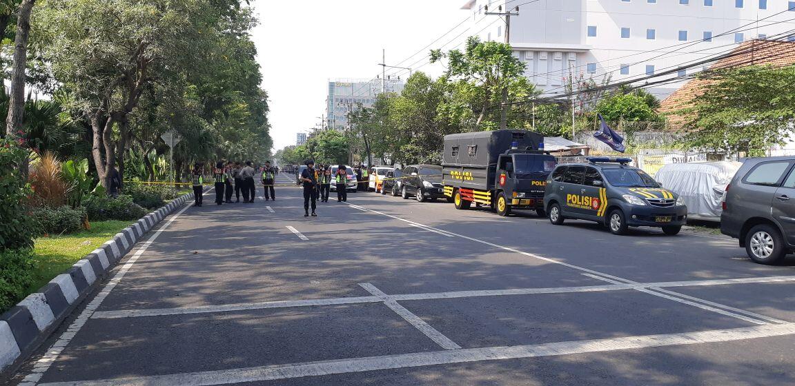 FOTO: Situasi Terkini Paska Ledakan di GKI Jalan Diponegoro Surabaya