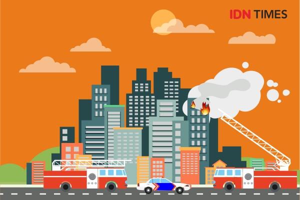 Ledakan Bom di Rusunawa Wonocolo Sidoarjo Dikira Warga Tabung Gas