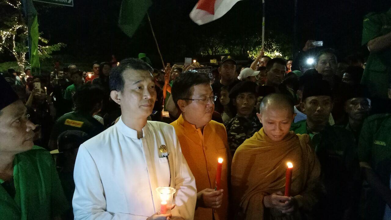 Bom Surabaya, Ribuan Massa Gelar Aksi Solidaritas di Tugu Pahlawan