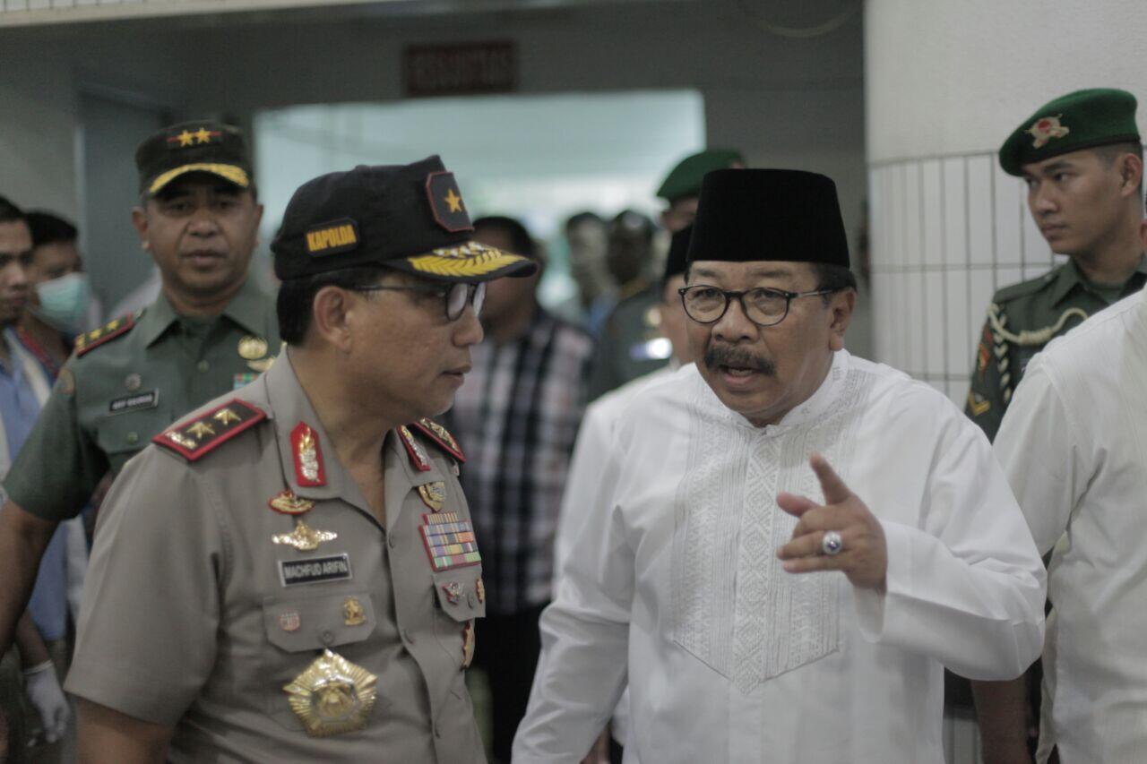 Ledakan Bom di Surabaya, Gubernur Jatim Imbau Warga untuk Tidak Takut