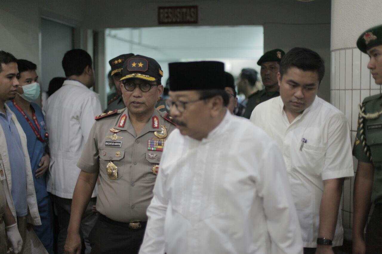 Ledakan Bom di Surabaya, Gubernur Jatim Imbau Warga untuk Tidak Takut