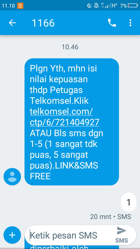 Cs telkomsel sangat buruk dan monoton