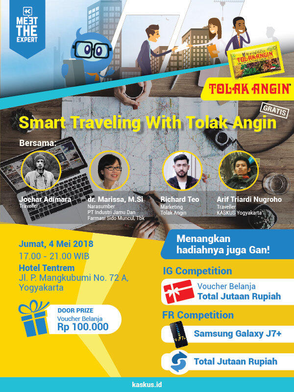 &#91;Field Report&#93; Travelling Seru Bareng Tolak Angin #CaraPintarGueMTE