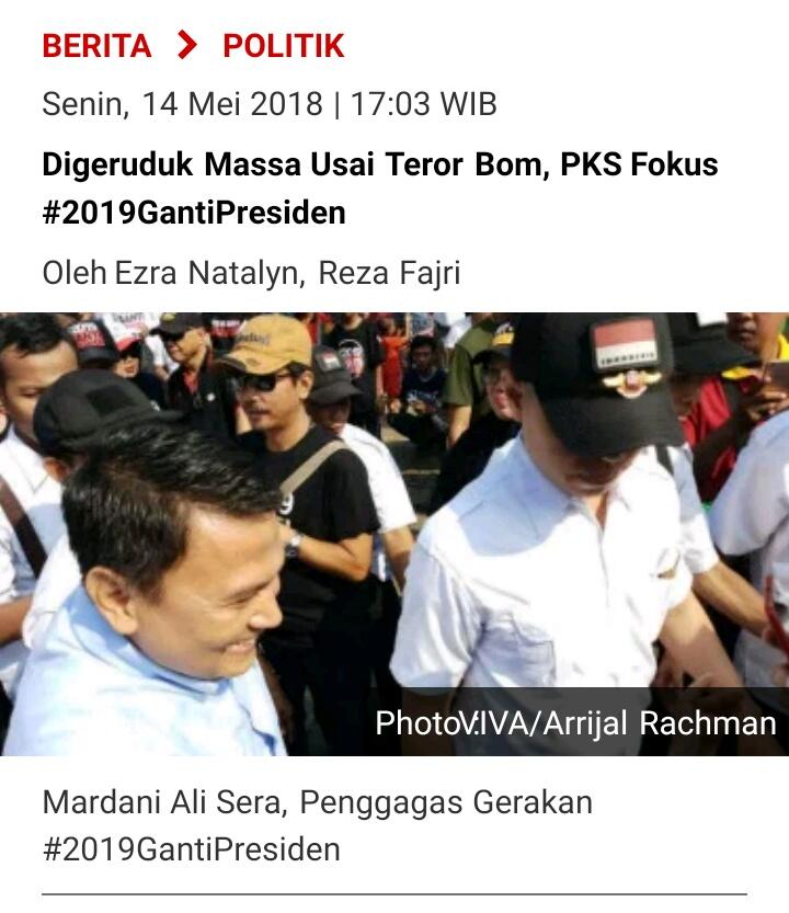 Usai Rangkaian Teror Bom, Markas PKS Digeruduk Massa