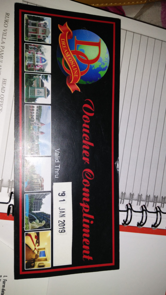 Voucher Dream Card