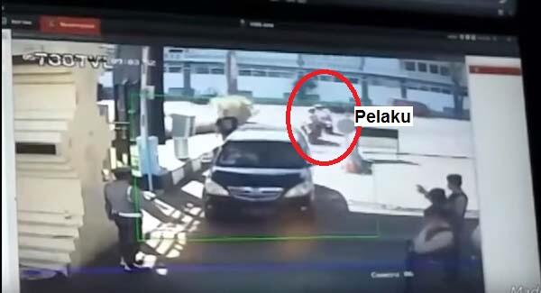Gambar CCTV Detik-detik Meledaknya Bom Polrestabes Surabaya