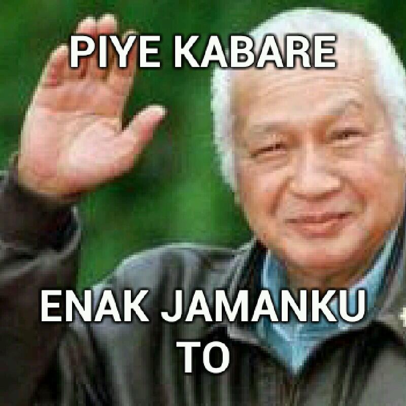 Semua Ini Berawal Sejak Reformasi, Pak Harto Aku Rindu Jamanmu